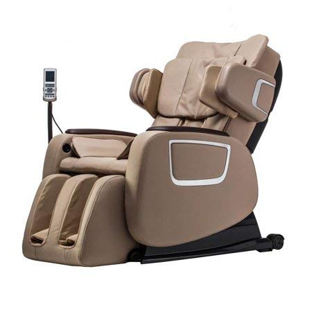 New Cashmere Full Body Zero Gravity Shiatsu Massage Chair Recliner 3D Massager Heat