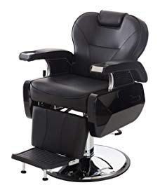 BR Beauty Big-D Deluxe Barber Chair