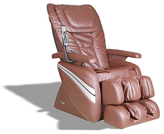 Osaki OS1000B Model OS-1000 Deluxe Massage Chair, Brown, 5 Easy to Use Preset Auto Program, 4 Massage Types, Intelligent 4 roller system, Reclines to 170 degrees, Adjustable air massage