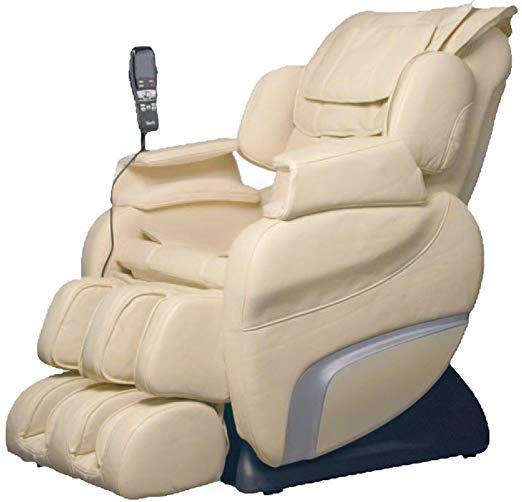 Osaki TI7700RD Model TI-7700R Titan Massage Chair, Cream, Foot Rollers, L-Track Roller System, 5 Auto Programs, Lower Lumbar Heat, Hip & Seat Vibration, Outer Shoulder Massage