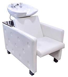 DevLon NorthWest Ceramic Shampoo Station Backwash Barber Bowl Spa Equipment Unit Full Set...