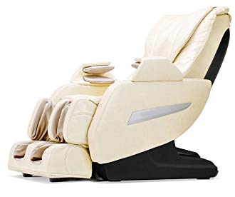 Full Body Zero Gravity Shiatsu Massage Chair Recliner w/Heat and Long Rail