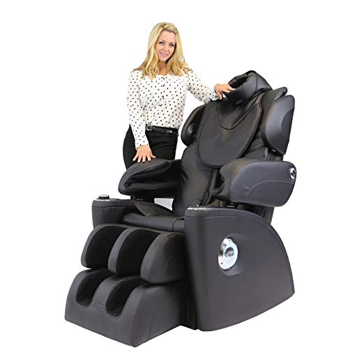 Titan TI-7800 Full Body Massage Chair with Head Massager Black